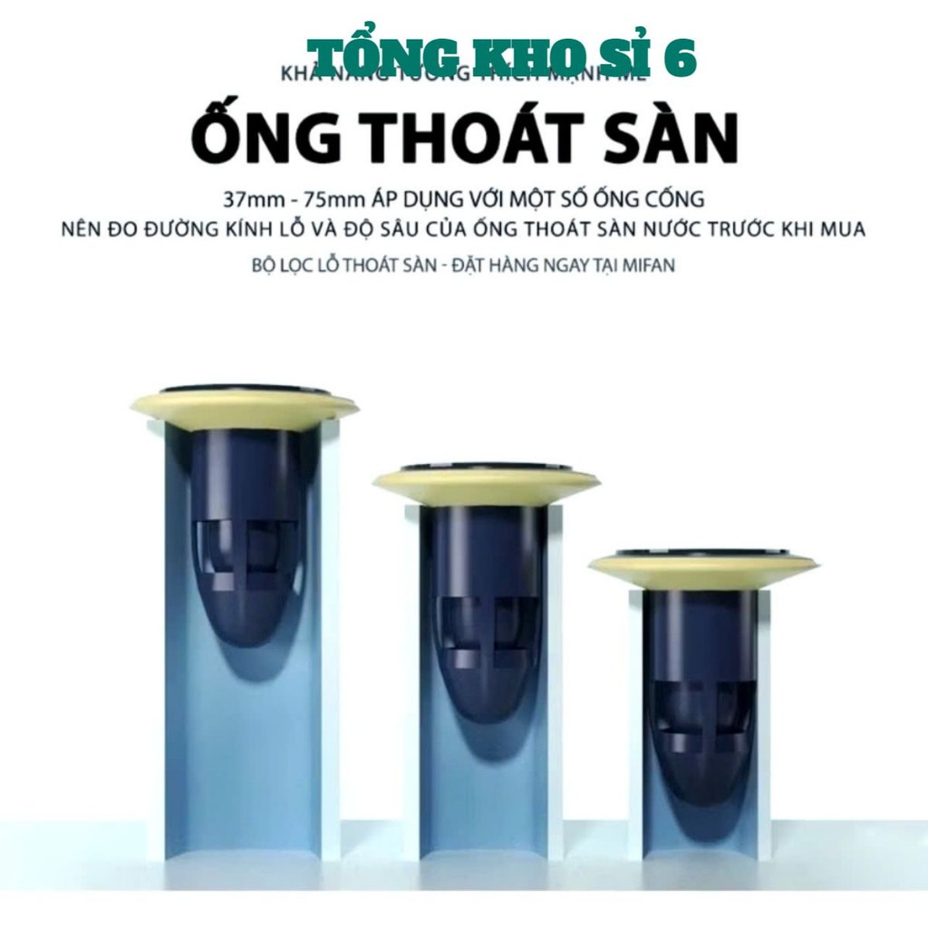 [COMBO 10]BỊT NẮP CỐNG CHẶN MÙI, Nắp Đậy Cống Thoát Nước Sàn Nhà Tắm/ Nhà Bếp Bằng Silicon Chống Mùi Hôi/ Chống Côn Trù