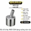 Bộ Chày Cối Bằng Inox Cầm Tay Siêu Tiện Lợi, SET CHÀY CỐI BẰNG INOX - MÃ: CHAYCOI35