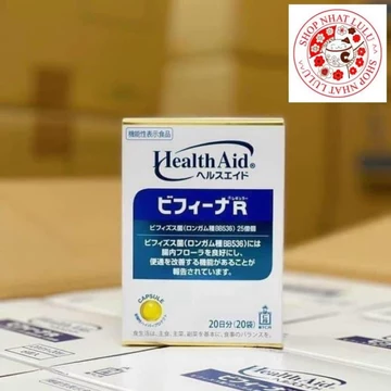 Men vi sinh tiêu hoá Bifina Nhật Bản 20 ngày - Loại R 20 gói - Giảm chướng bụng,đầy hơi, ăn uống khó tiêu