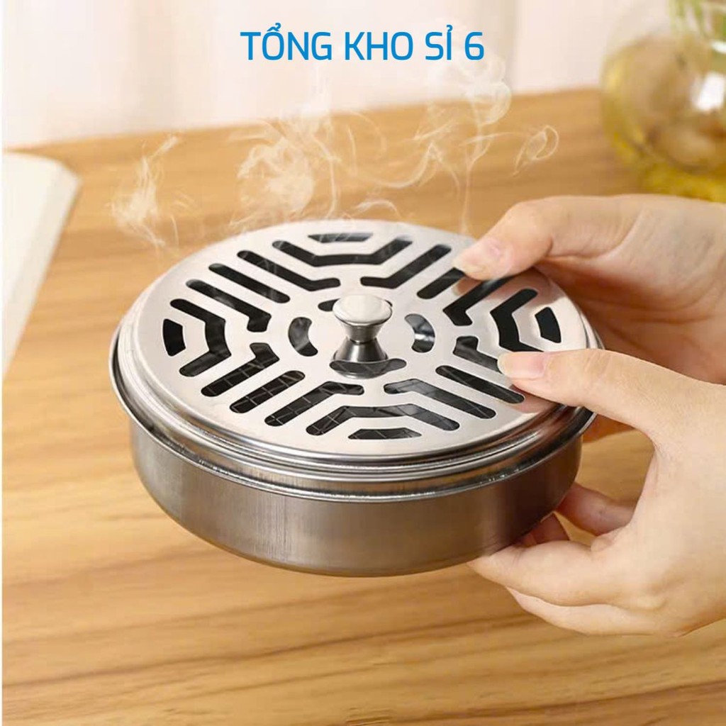 Khay Đựng Hương Muỗi Bằng Thép Không Gỉ, HỘP ĐỰNG HƯƠNG MUỖI - MÃ: KHAYDUNGHUONGMUOI5562