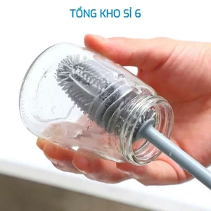 CỌ CỐC SILICON, Cọ silicon rửa ly cốc chén, bình sữa đa năng tiện lợi-MA: CAYCOCOCTIENLOI25