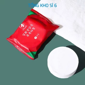 Khăn tắm du lịch hàn quốc, KHĂN TẮM NÉN ĐỎ - MÃ: KHANNEN9632