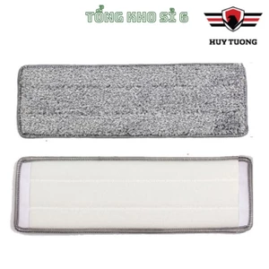 Bông Lau Nhà Thay Thế Bông Lau Miếng Lau Nhà Thay Thế Cho Cây Lau Nhà Tự Vắt sợi Microfiber SIZE 12x32cm - CHO