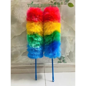 CHỔI PHỦI BỤI SẮC MÀU, Chổi Quét Phủi Bụi Cầu Vồng - MÃ: CHOIQUETBUI78