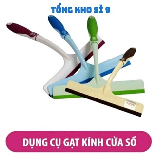 GẠT KÍNH CẦM TAY CONG-NGẤU NHIÊN, Cây gạt nước, lau rửa kính có bình xịt cầm tay đa năng -  MA: 06286CAYLAUKINH