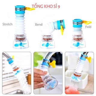 [COMBO 10]ĐẦU VÒI LỌC NƯỚC TĂNG ÁP,   , đầu vòi rửa chén, lọc nước áp xoay 360 có thể kéo dài chống bắn