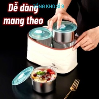 HỘP ĐỰNG THỰC PHẨM TRÒN 304 , 5 hộp INOX tròn có nắp tròn đựng bảo quản thực phẩm Inox 304 có nắp đậy tiện dụng
