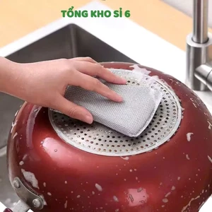 SÉT 2 MIẾNG CỌ XOONG BỌT BIỂN, Miếng Rửa Chén Tạo Bọt - Set 2 Miếng Rửa Bát Cọ Xoong Nồi Bọt Biển - MA:CÕONG4
