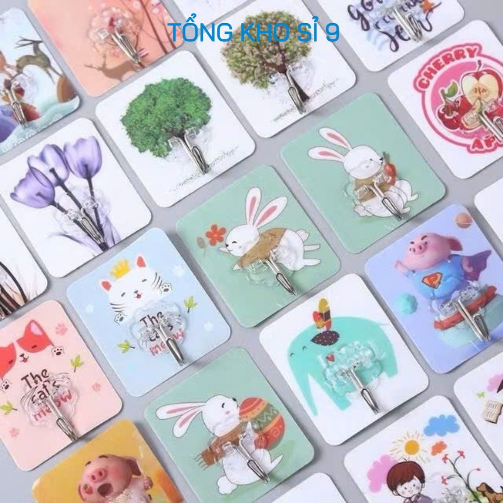 [COMBO 10]Móc dan tương 3D chịu lực - MÓC DÁN 3D ĐA NĂNG CHO GIA ĐÌNH - MÃ: MOCTREODO1