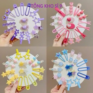 Sét 50 kẹp tóc mẫu dành cho bé yêu bé điệu,  KẸP TÓC XINH - MÃ: KEPTOC97