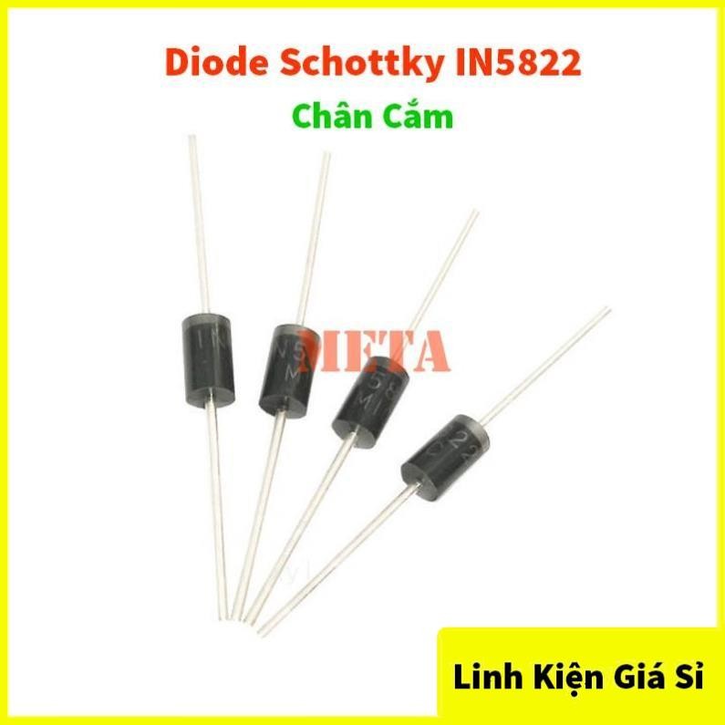 [Túi 10 Con] 1N5822 - Diode Schottky IN5822 3A/40V DO-41 Chân Cắm ...
