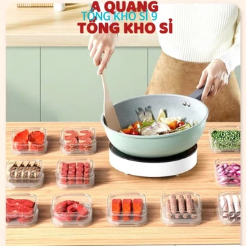 [COMBO 10]HỘP NHỰA ĐỰNG THỰC PHẨM, Hộp nhựa đựng thực phẩm，Hộp đựng thực phẩm Đa Năng Tiện Dụng Chất Lượng Cao,Kháng Kh