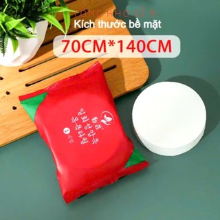 [COMBO 10]KHĂN TẮM NÉN AN TOÀN CHO DA BỊCH ĐỎ,  Khăn tắm nén du lịch hàn quốc 140*70cm - MA: KHANTAMNNEN5466