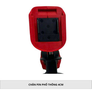 Thân Máy Mài Pin THPRO CÓ CHỐNG SỐC ĐÁ động cơ lõi đồng không chổi than, tem dập nổi, chân pin phổ thông
