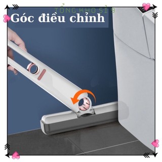 Cây Lau Bàn Bếp Tự Vắt Thông Minh Mini 25cm, Bọt Biển Siêu Thấm Hút Đa Năng, Gập Gọn hàng loại 1