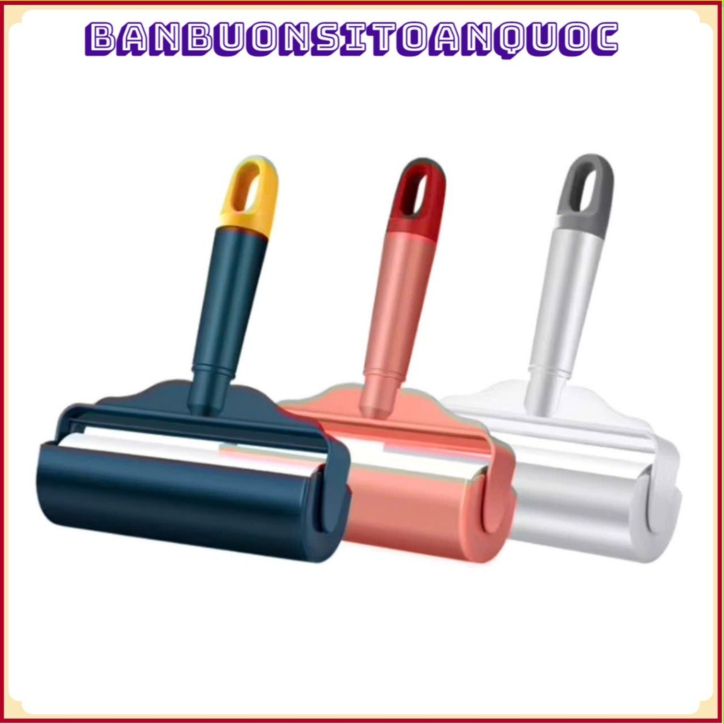 CÂY LĂN BỤI ĐA NĂNG, Cây lăn bụi 16cm làm sạch quần áo ga giường thảm sàn sofa, cây lăn lông chó mèo tiện lợi-MA:CAYLAN
