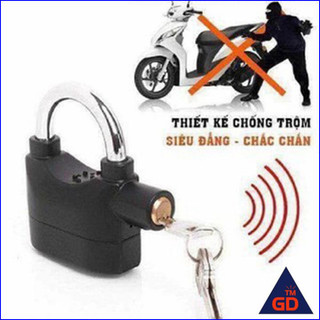 Ổ Khoá Chống Trộm Có Còi Báo Động Cao Cấp ( tặng kèm pin )