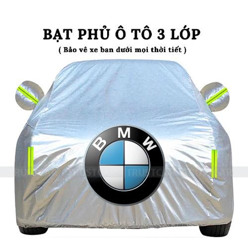 Bạt Phủ Ô Tô BMW 1 3 4 5 6 7 M Series, X1 X2 X3  X4 X5 X6 X7 XM Cao Cấp Chống Nước, Chống Bụi, Cách Nhiệt Hiệu Quả