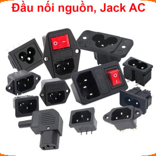 [Ưu đãi] Đầu nối nguồn, jack cắm AC hàn dây chịu tải tốt cho máy móc thiết bị điện