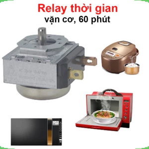 Relay thời gian vặn cơ, bộ hẹn giờ lò nướng, nồi áp suất