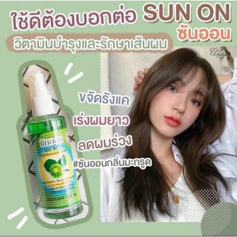 Combo 2 chai Xịt mọc tóc Thái Lan dưỡng tóc chống rụng tóc tinh dầu bưởi kích mọc tóc nhanh phục hồi hư tổn