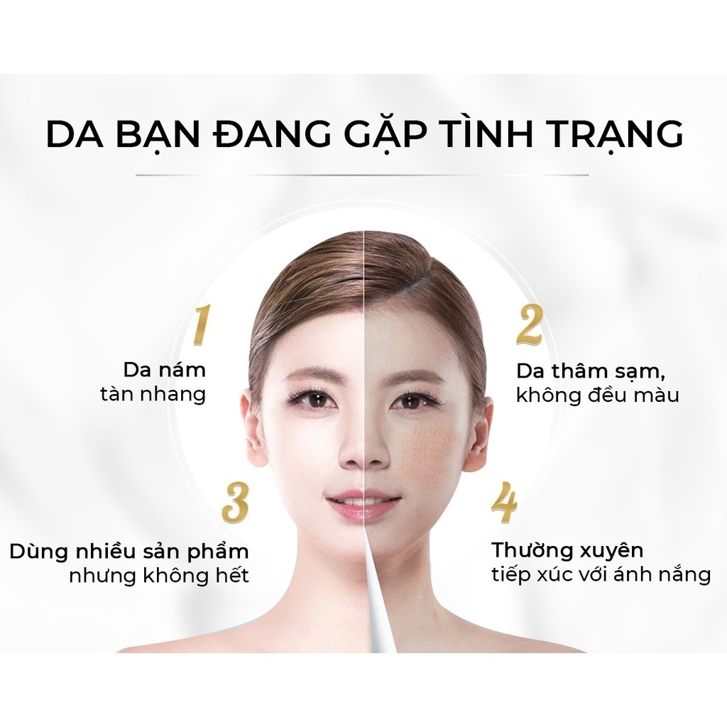 Kem Nám Tàn Nhang, Serum YANHEE Weilaiya Cao Cấp Mờ Nám Tàn Nhang Đồi Mồi Dưỡng Ẩm Da, Phục Hồi Chống Lão Hóa Da