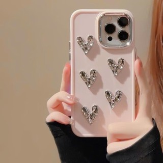Ốp lưng iphone Trái tim 3D viền camera cao cấp 7plus/8plus/x/xs/xsmax/11/12/13/14/15/16/pro/plus/promax RABBI