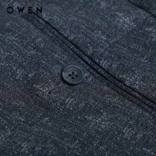 OWEN - Quần tây Trendy QD220682 màu Ghi chất liệu Knit