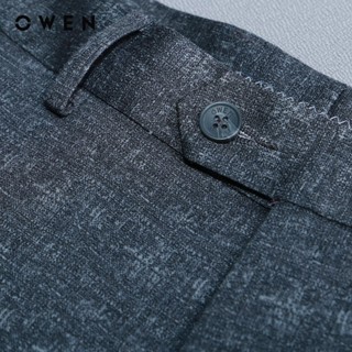 OWEN - Quần tây Trendy QD220682 màu Ghi chất liệu Knit