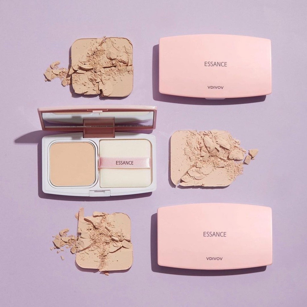 Ảnh [Quà tặng không bán] Phấn nền siêu mịn lâu trôi Essance Veil Fit Two Way Cake SPF40/PA++ 7g 2