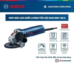 Máy mài góc nhỏ GWS 900-100S - Tặng kèm 5 Đá cắt Bosch 100x1.2x16mm (sắt) chất lượng chuẩn Đức — ảnh 2