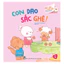 Bộ sách - Lật lật, mở mở, bé học an toàn (10 cuốn lẻ) - Truyện tranh kĩ năng sống cho bé