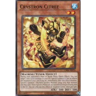 [ Bài Yugioh Chính Hãng ] CR06-AE074 Crystron Citree - Common
