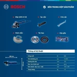 Máy mài góc nhỏ BOSCH GWS 9-125 - Tặng kèm 2 Đá mài + cắt — ảnh 2