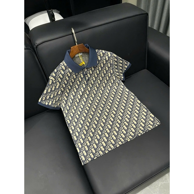 Áo Polo DR bẻ cổ hoạ tiết phong cách trẻ trung chuẩn from