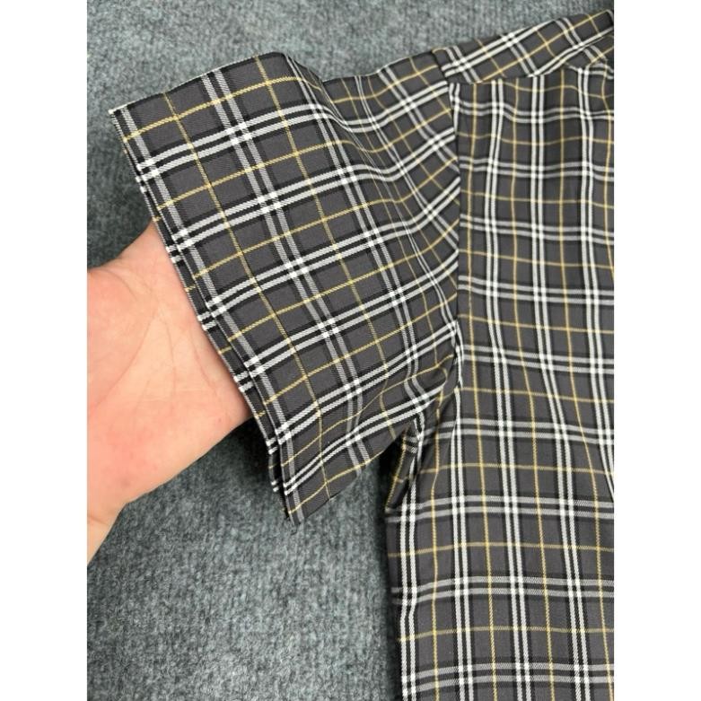 Áo sơ mi bbr 2 màu hot cotton min mát vải không nhăn