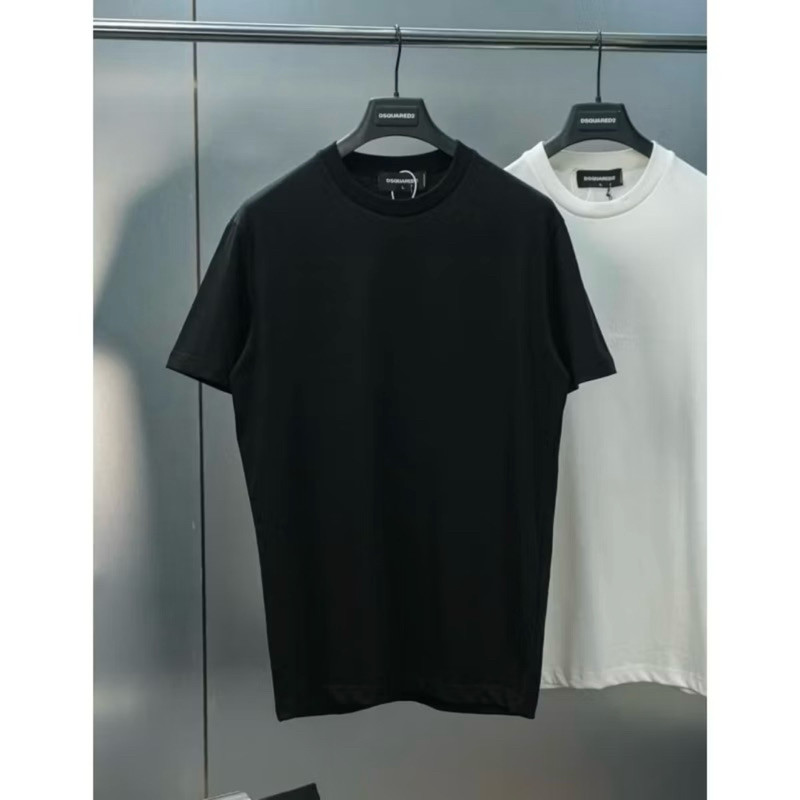 Áo phông nam nữ Premium cotton Dsq2 trơn basic phối đồ siêu dễ