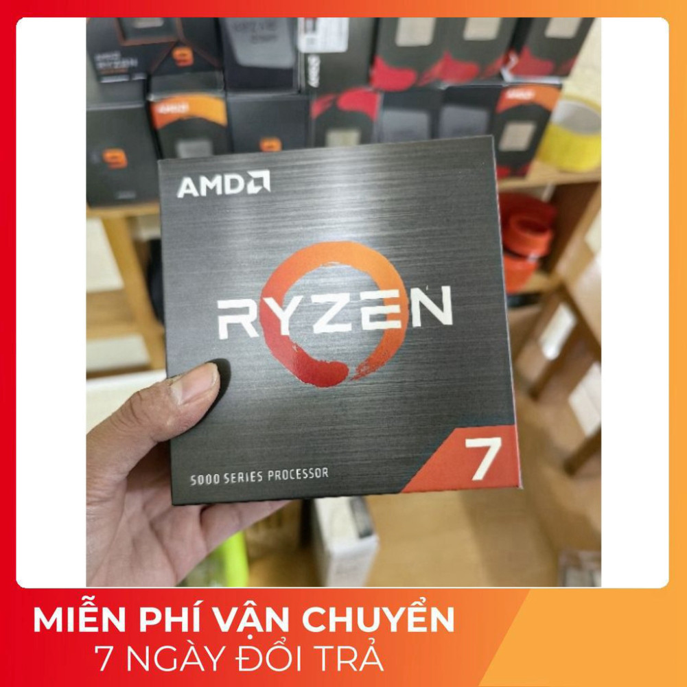 Bộ Vi Xử Lí Lý Cpu Amd Ryzen 7 5700x 8 Nhân 16 Luồng New Box Shopee