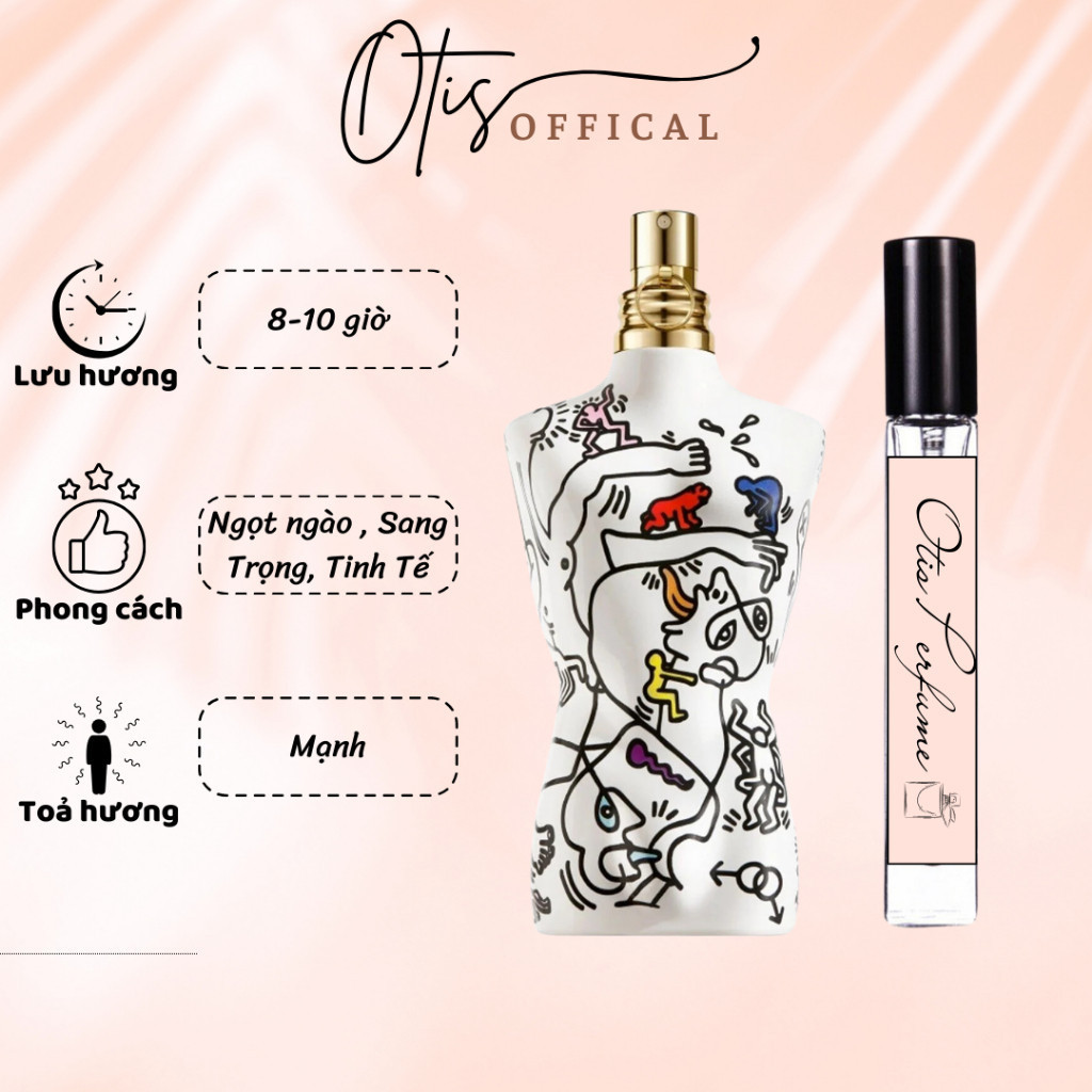 Nước Hoa Chiết 10ml Unisex Jean Paul Gaultier Le Male Pride Edition Hương Thơm Ngọt ngào