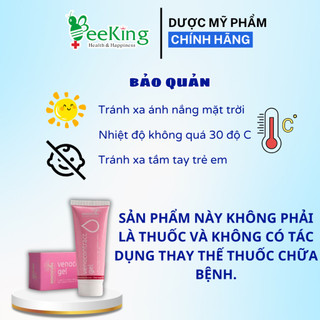 Gel bôi BENOSTAN VENOCONTRACT hỗ trợ điều trị các triệu chứng do suy giãn tĩnh mạch - Tube 75ml