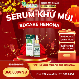 Serum thảo dược HEHONA khử mùi cơ thể an toàn, lành tính - Lọ 5ml