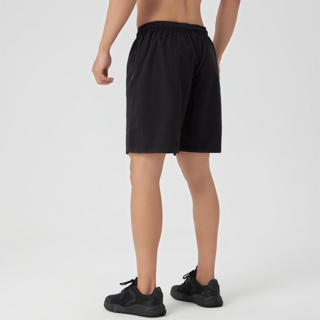 Ảnh Quần short tập fitness 120 cho nam đen Decathlon DOMYOS mã 8547823 1