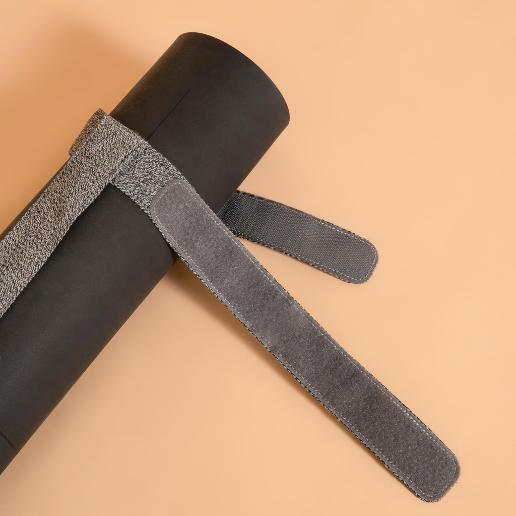 Ảnh Dây đai thảm yoga xám Decathlon KIMJALY mã 8484964 4