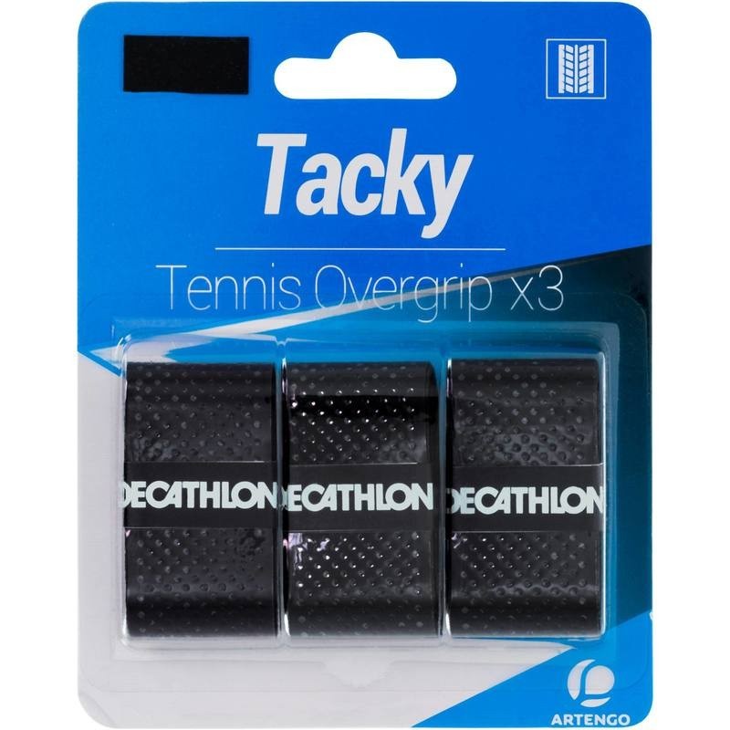 Ảnh Dây quấn cán vợt tennis bám tay đen DECATHLON artengo mã 8373118 1