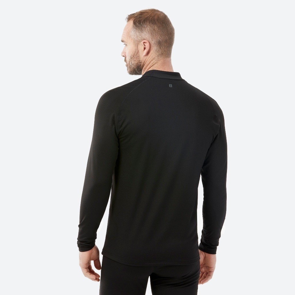 Ảnh Áo giữ ấm giữ nhiệt thoáng khí DECATHLON Wedze BL500 đen 8759460 2