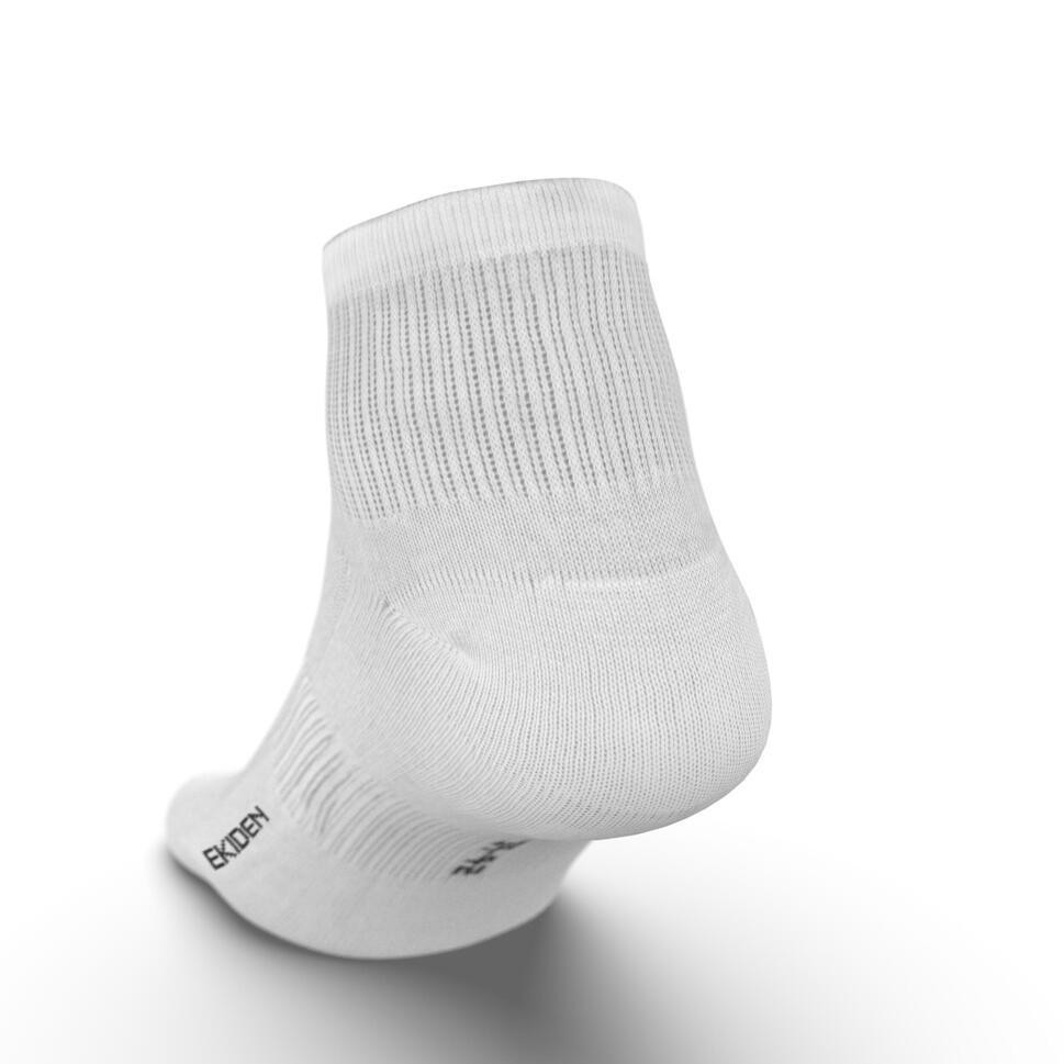 Ảnh Tất vớ chạy bộ run 100 cho người lớn đen gói 3 đôi DECATHLON kiprun 3