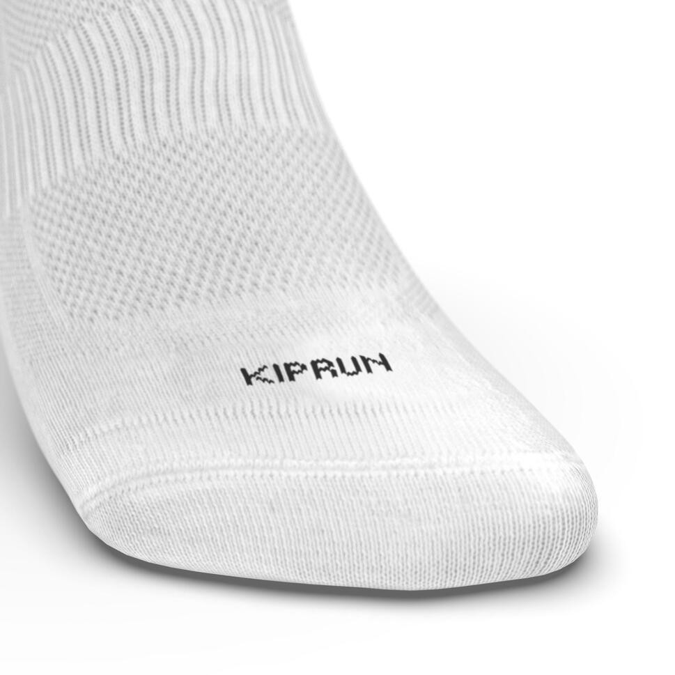 Ảnh Tất vớ chạy bộ run 100 cho người lớn đen gói 3 đôi DECATHLON kiprun 4