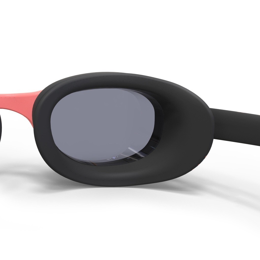 Ảnh Kính bơi tròng kính tròng suốt xbase 100 cỡ l đen/cam DECATHLON NABAIJI mã 8797651 4