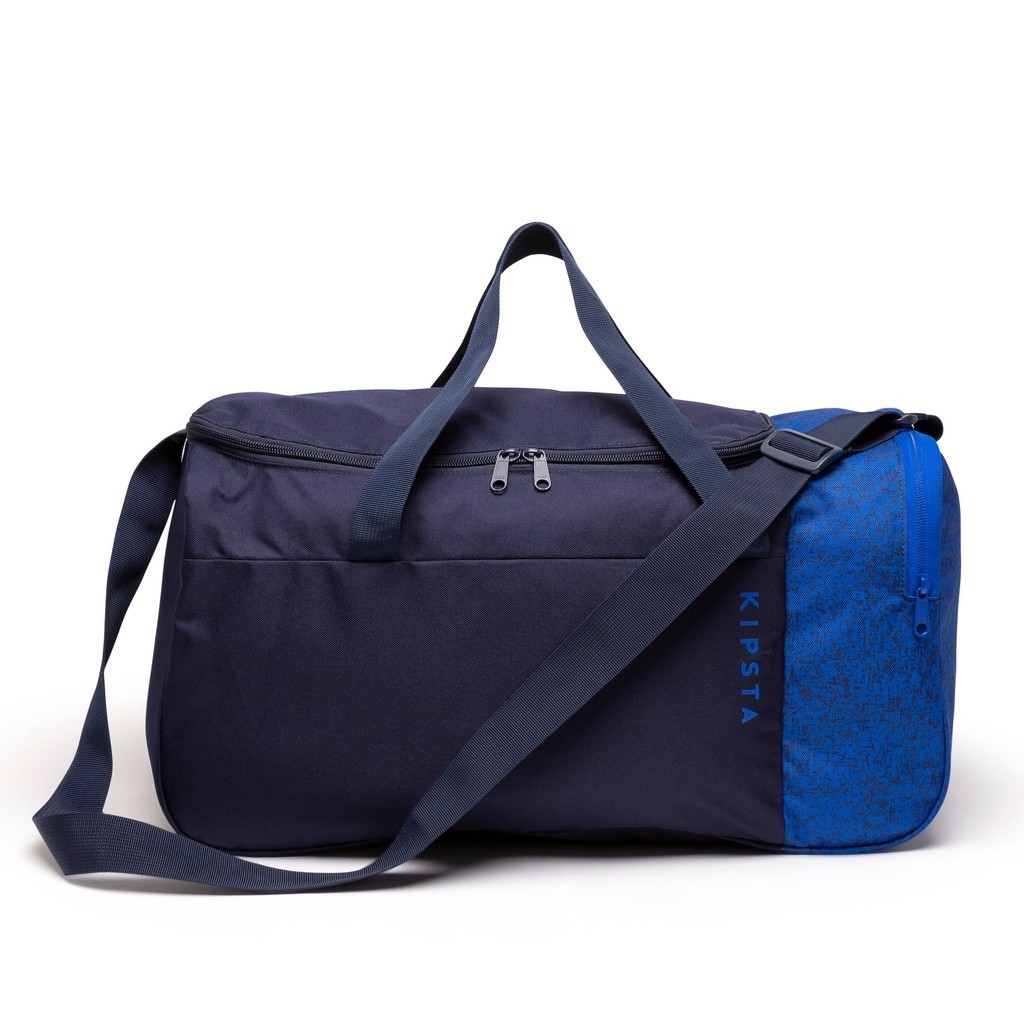 Ảnh Túi thể thao essential 35 l đen/xanh dương DECATHLON KIPSTA mã 8580096 3