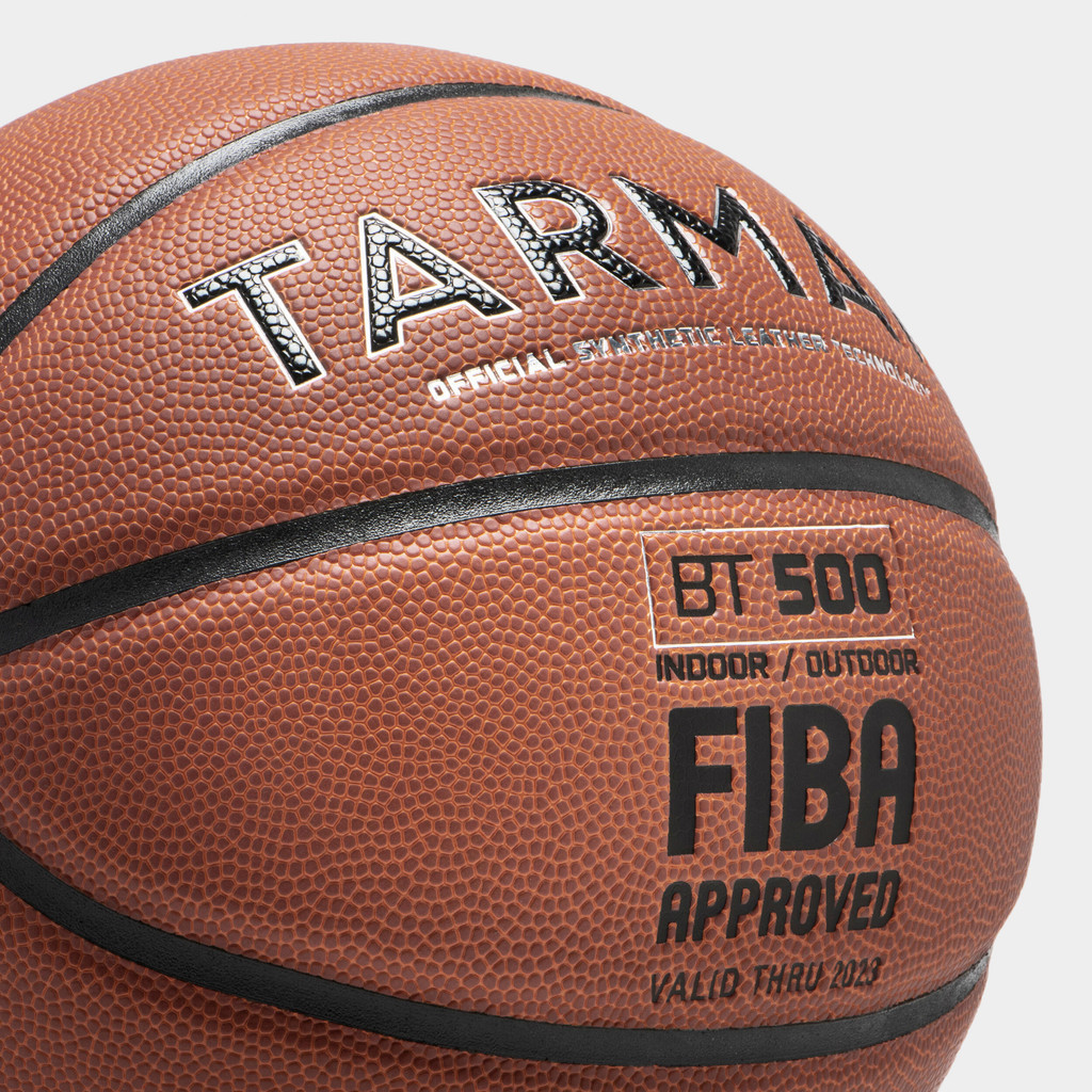 Ảnh Quả bóng rổ cỡ 6 theo tiêu chuẩn fiba bt500 touch cam Decathlon TARMAK mã 8648079 4